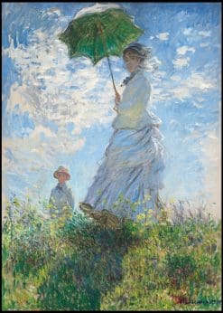 Woman with a Parasol, Madame Monet and Her Son