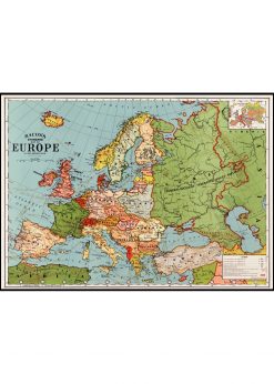 Standard Map of Europe