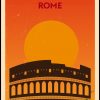 Colosseum Rome Vintage City