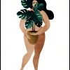 Nude With Plant by Kubistika