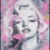 Maryline Monroe Pink by Didier Chastan